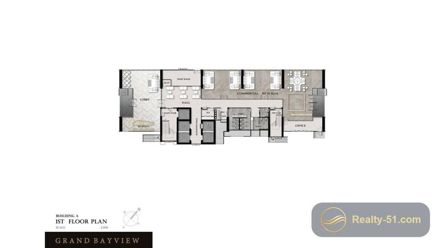 Grand Bay View — Grundriss 1