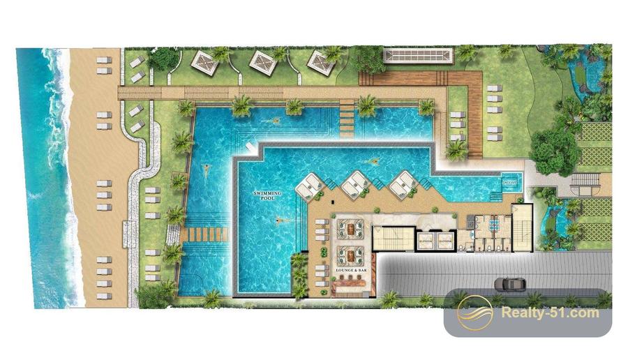 The Riviera Palm Beach Wongamat — floor plan 3