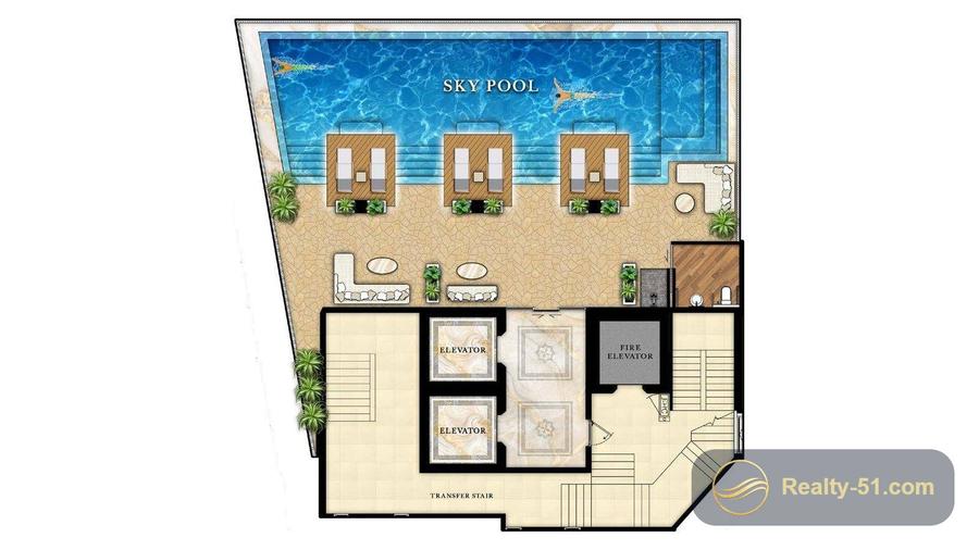 The Riviera California — планировка 24