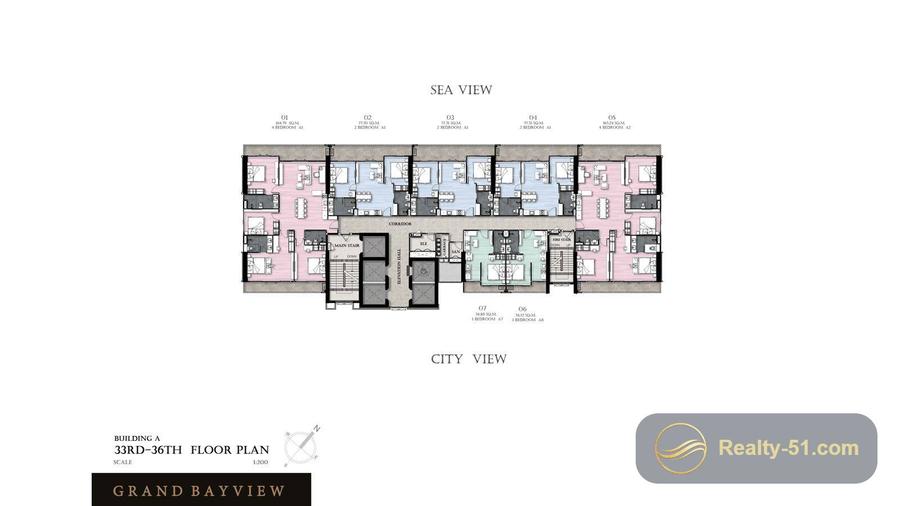 Grand Bay View — Grundriss 8