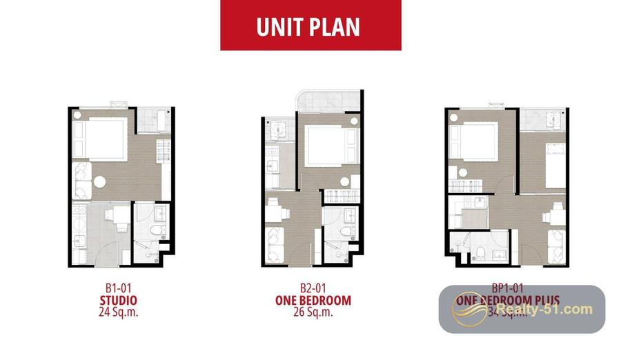SO Origin Pattaya — แปลนห้อง 2