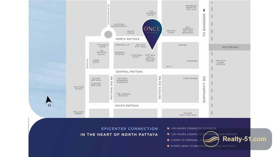 Once Pattaya — floor plan 11