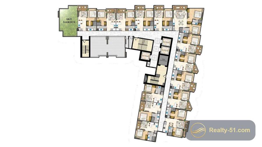 The Riviera Santa Monica — Grundriss 23