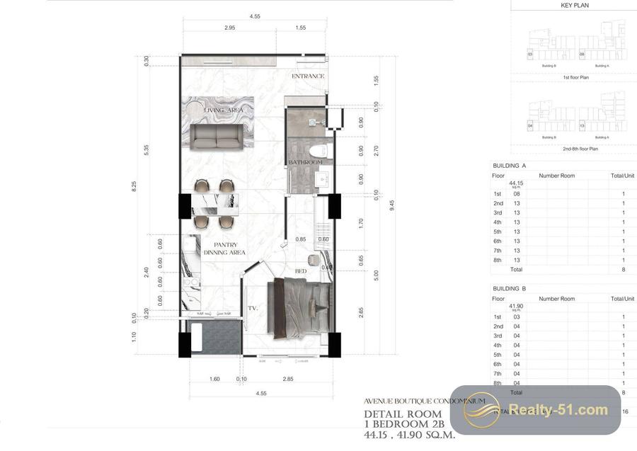 Avenue Boutique Condominium — Grundriss 10