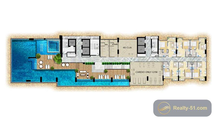 The Riviera Ocean Drive — Grundriss 7