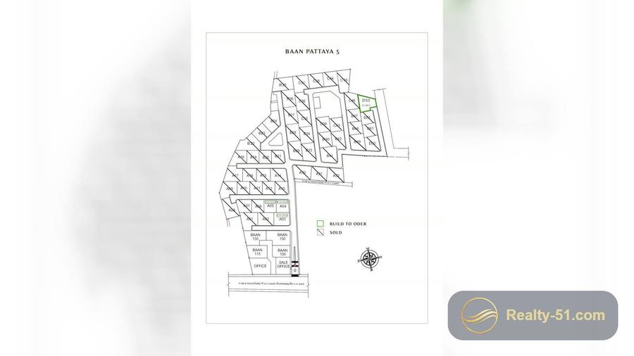 Baan Pattaya 5 — floor plan 1