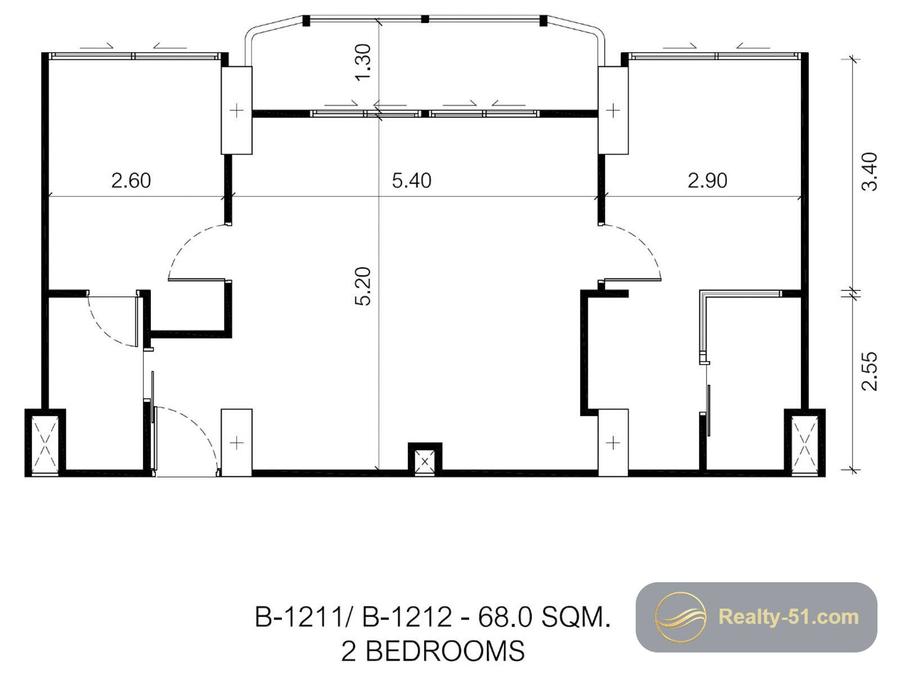 Embassy Life Pattaya — Grundriss 6