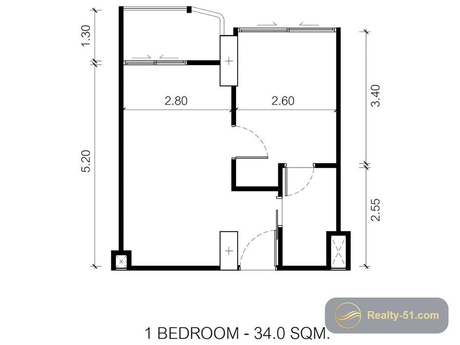 Embassy Life Pattaya — Grundriss 2
