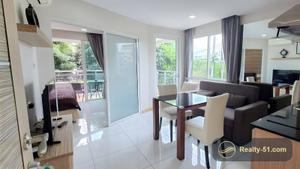 1 ห้องนอน 42 ตร.ม. ระเบียงมุม — Whale Marina